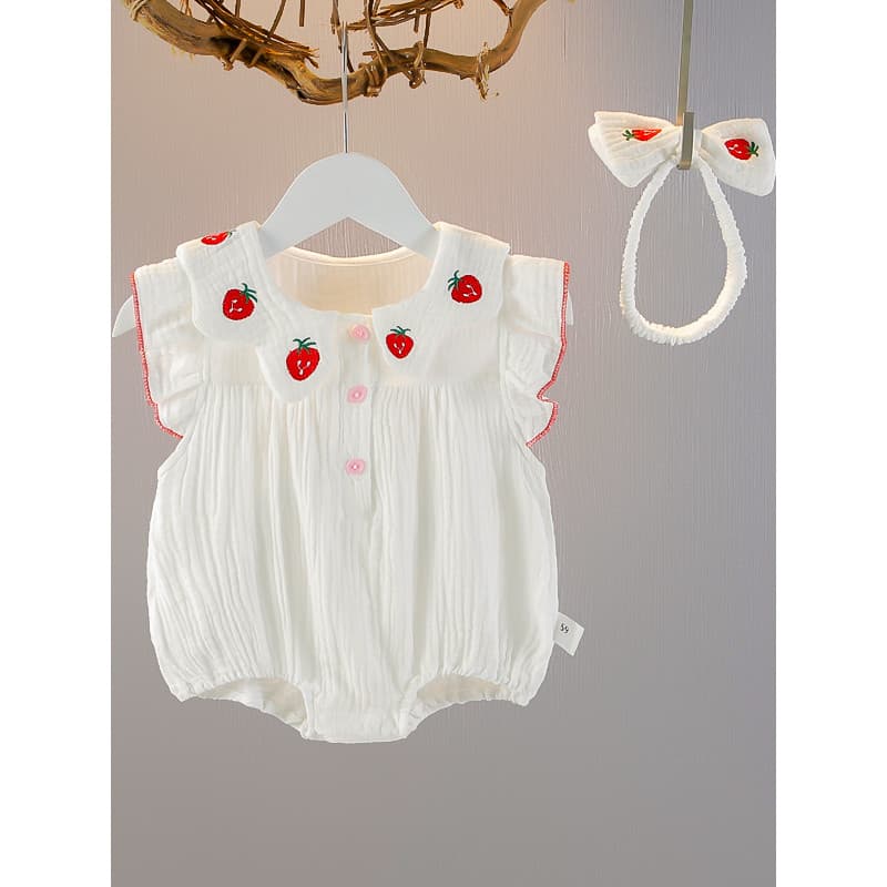 Roupas de bebê verão estilo fino roupas de bebê 3 meses 6 bebê menina macacão algodão roupas de verão princesa macacão r