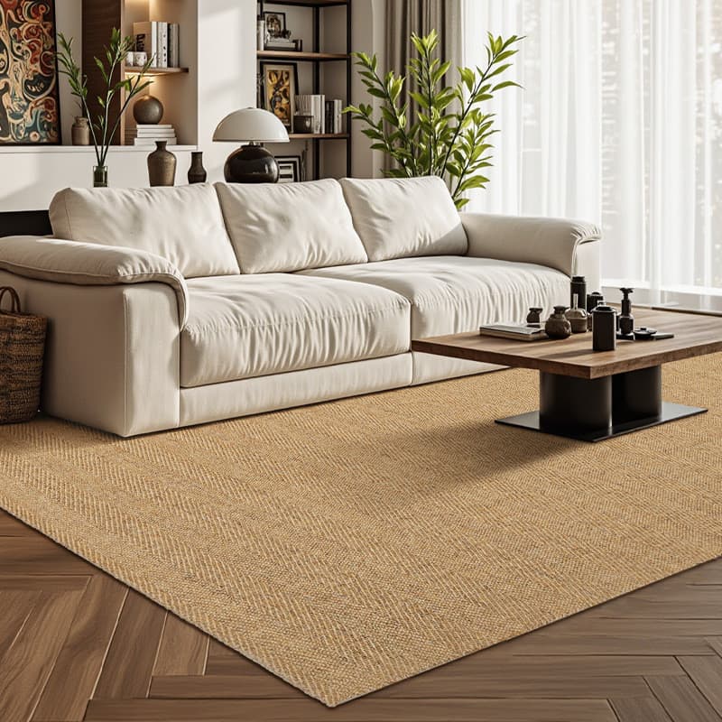 [Novo produto] Tapete completo de Sisal para sala de estar B e B Tapete de entrada antiderrapante resistente à sujeira e