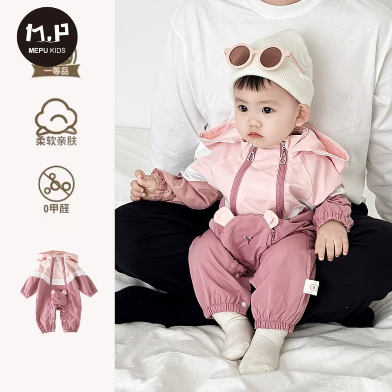 Bebê bebê outono roupas macacão roupas da menina do bebê primavera outono infantil moda ferramentas jaqueta menino Outin