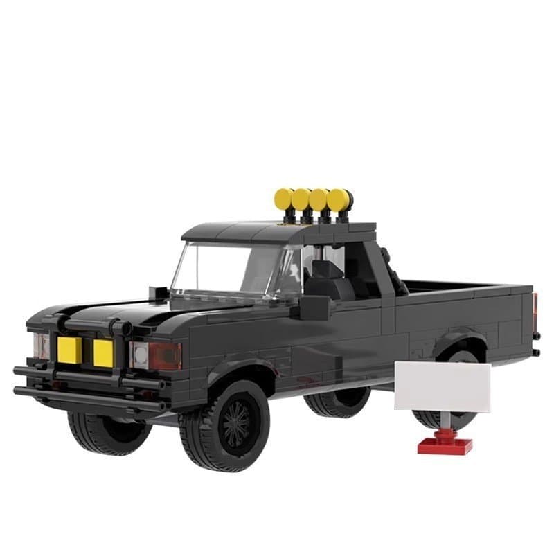 Blocos de montar MOC compatíveis com LEGO 40486 Back to the Future Toyota Pickup Truck, blocos de pequenas partículas pa