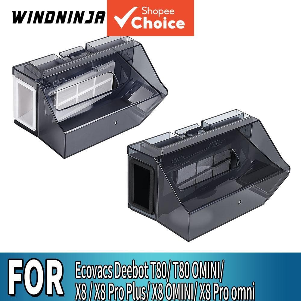 Coletor de pó para Ecovacs Deebot X8 X8 Pro Plus X8 OMINI X8 Pro OMNI T80 T80 OMINI peças da caixa de pó para aspirador