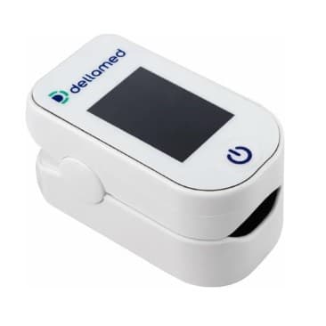 Oxímetro Pulso Dedo Digital Portátil De Alta Precisão Dellamed Health