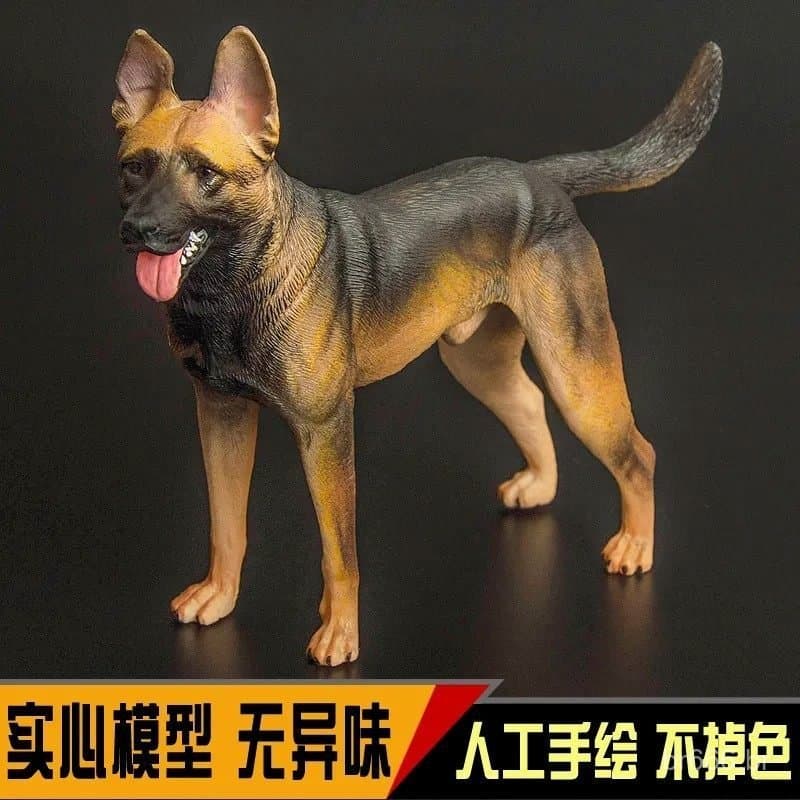 Modelo de animal de estimação, brinquedo de cachorro, decoração de Pastor Alemão, cachorro de estimação, grande cachorro