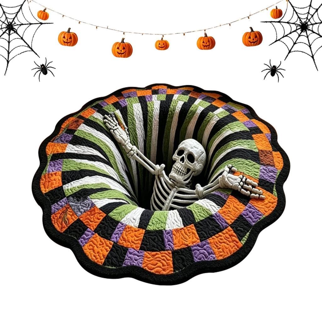 Tapete De Banho De Halloween Antiderrapante Tapetes Redondos Decoração De Casa De Férias Porta Para Varanda Sala De Esta