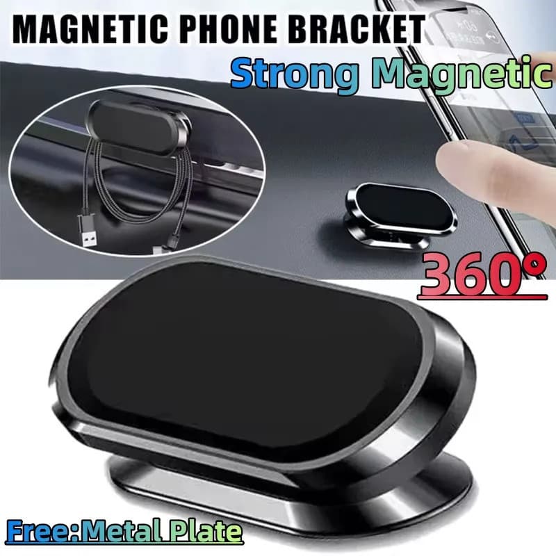 Suporte Para Telefone Montagem Magnética De Ventilação De Ar Celular Móvel No Carro