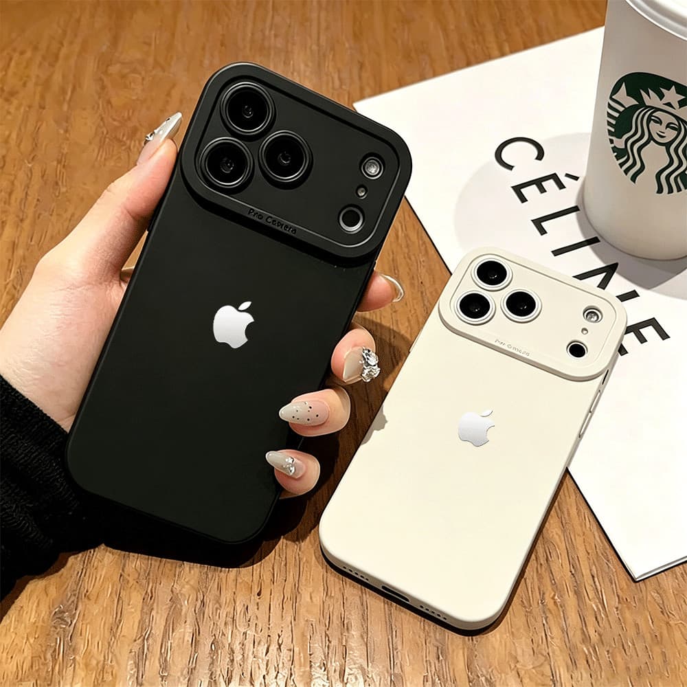 Capa De Celular Anti-queda Capinha Logo Do Celular Case Para IPhone 7 8 X Xs XR 11 12 13 14 15 16 17 Air Plus Pro Max 
