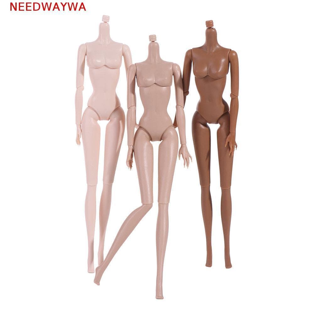 NEEDWAYWA Bonecas BJD Nuas Articuladas , Boneca Móvel 1/6 Super Modelo , Corpo De Sólida