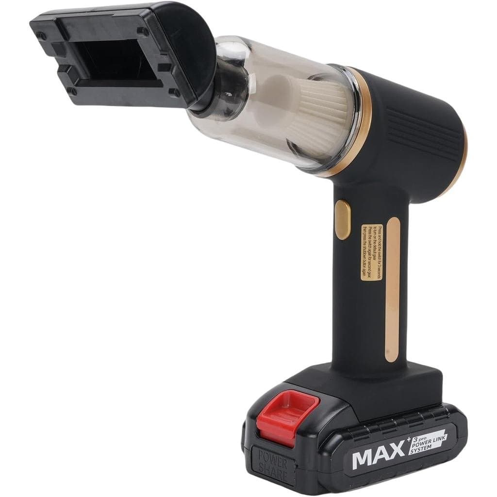 Aspirador de pó portátil para carro LICAEVEY, 2 em 1, 20000Pa, Aspirador e Soprador de Ar, 120W de alta potência, com mú