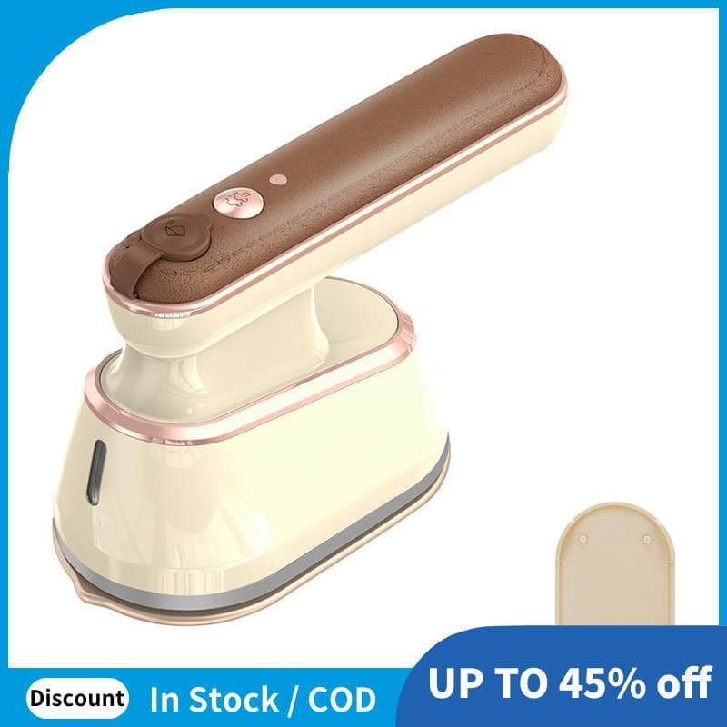 Ferro Para Suporte De Roupas Engomar Seco E Molhado , Mini Portátil A Vapor De 800 W , Plugue Americano Viagem
