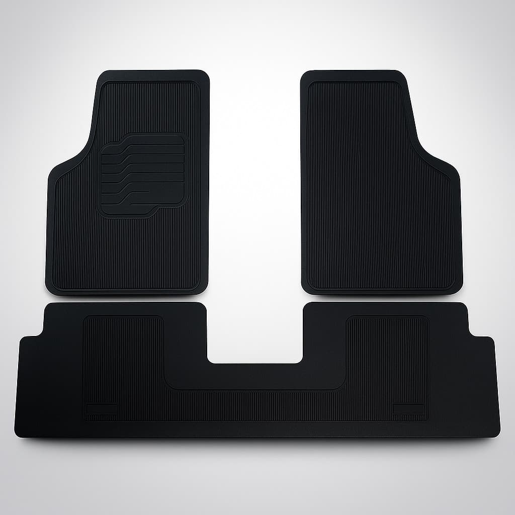 Tapete Borracha Automotivo Universal Para Carro Traseiro inteiriço Jogo 4 peças