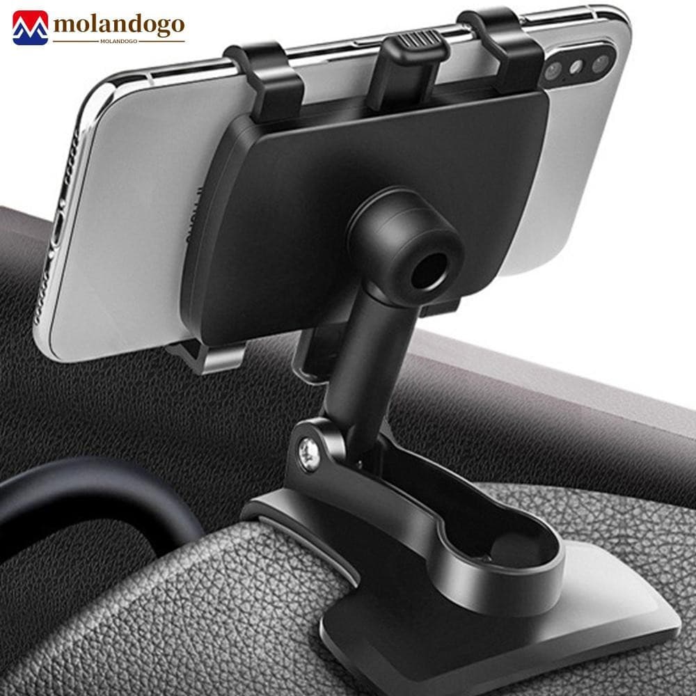 Mandogo Suporte Para Painel De Carro , Telefone , Clipe Universal Celular , GPS , Giratório 360 180 K6R2