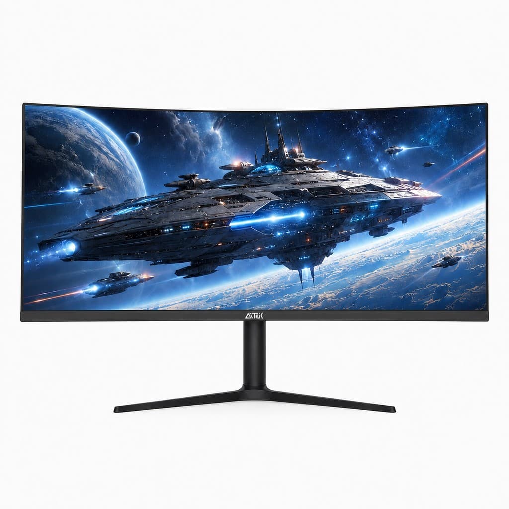 Monitor Ultrawide Gamer 38 Polegadas Curvo Nano IPS WQHD+ 3840x1600 100Hz 1ms DELTA-M3820AUC PRO