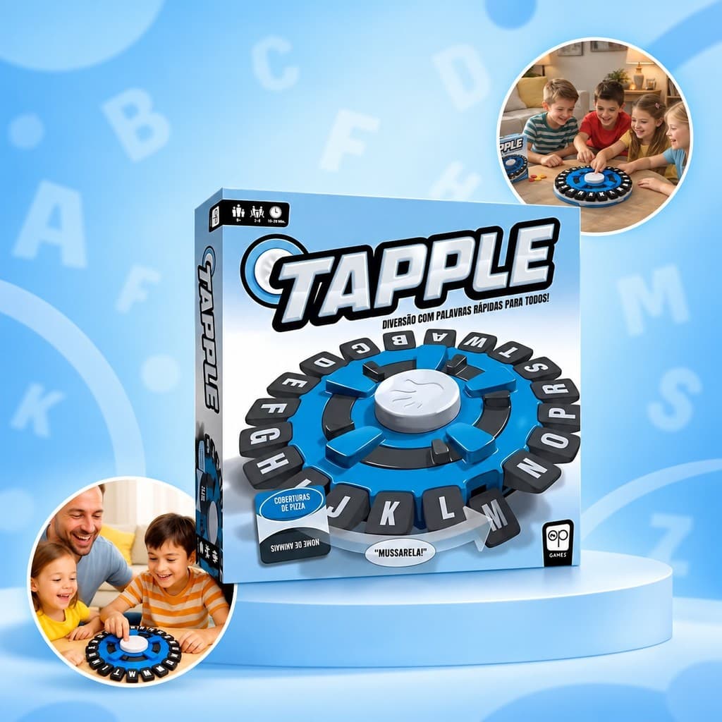 Jogo  Stop Trava Letras Português Com Temporizador Tapple Jogo De Palavras Educativo Infantil E Família