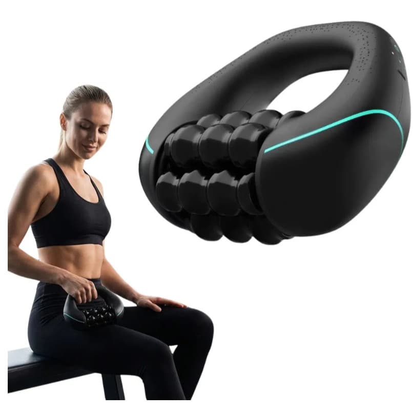 Rolo Massageador Muscular Manual – Massageador Corporal para Relaxamento, Tensão e Bem-Estar