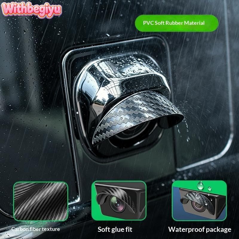 dfd Câmera De Visão Traseira Do Carro Capa De Viseira De Chuva À Prova Dwaterproof Água Sun Sombra Protetora Anti-Geada 