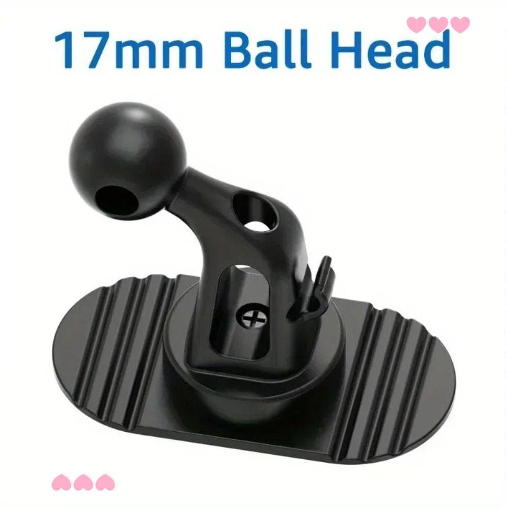 Suporte Do Telefone Carro , Cabeça Esférica De 17mm Giratório Móvel De 360 Graus , Base Adesiva Celular