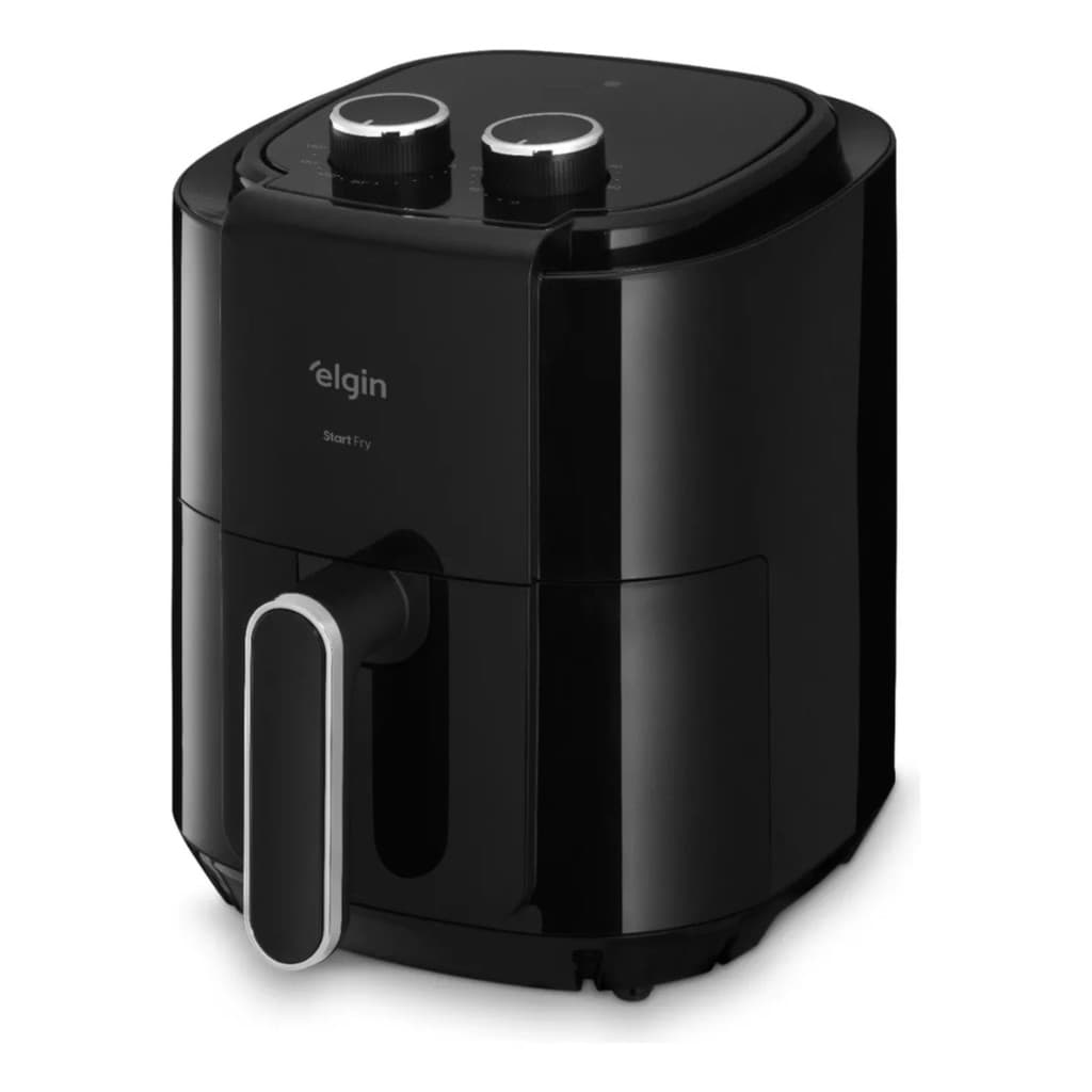 Fritadeira sem Oleo Airfryer Elgin Start Fry 3,5 Litros Elétrica Preta