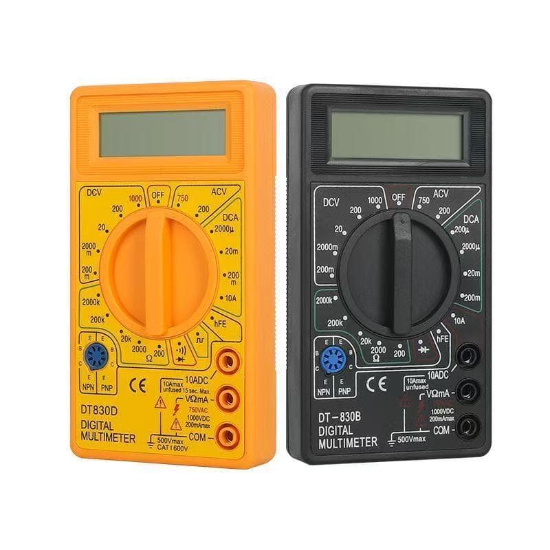 Super Oferta! Multímetro Digital Mini DT830D, Multímetro Portátil de Bolso com Buzzer