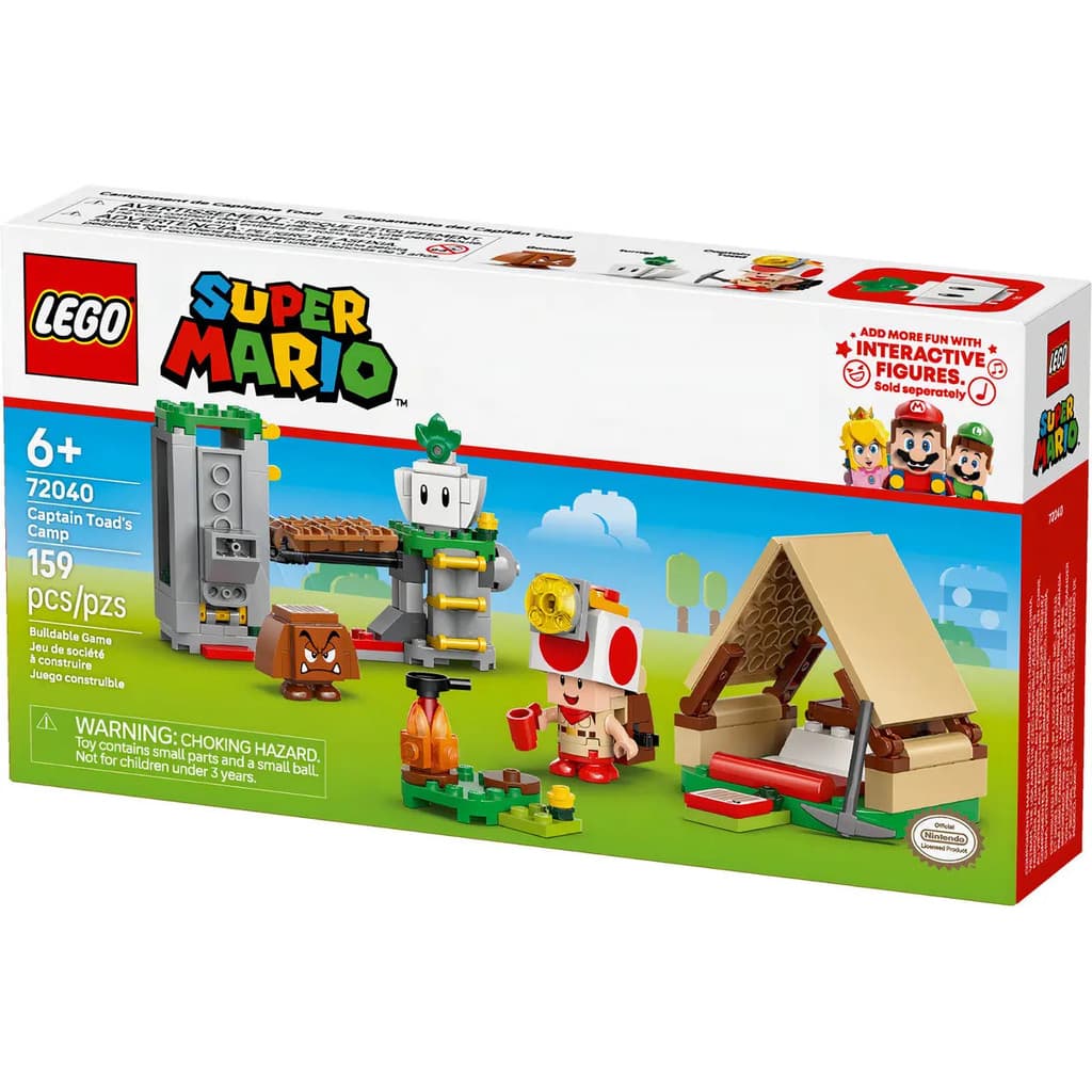 Blocos De Montar Lego super Mario 72040 159 Peças Em Caixa