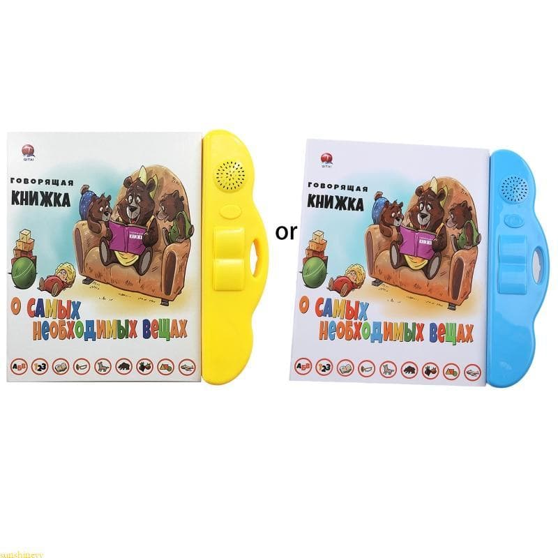 sunshineyy Imprensa Livro Voz Interativo Estudo Brinquedo Brinquedos Educativos Para Pré-Escolares Melhorar