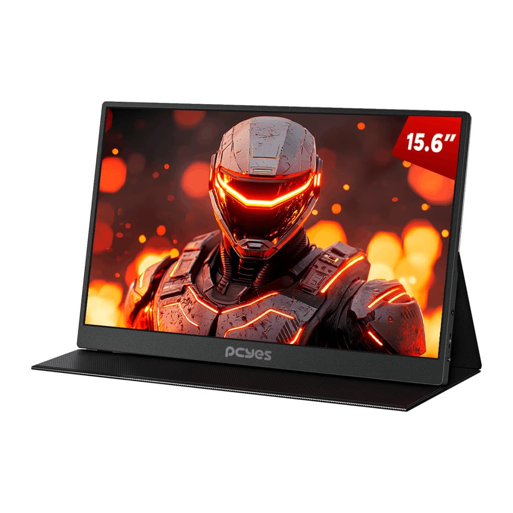 Monitor Portátil 15,6" 60Hz Gamer Escritório Office 5Ms Mini Hdmi + Usb-C Pcyes