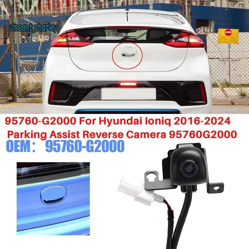 [vincent_c] Câmera De Visão Traseira De Backup De Carro 95760-Para Ioniq 2016-2024 Peças De Reposição Acessórios Reversa