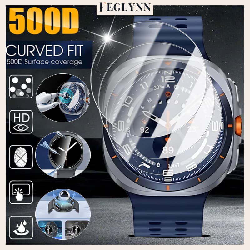 Película De Protetora Com Vidro Tela Temperada Para Relógio Smartwatch Samsung Galaxy Watch Ultra 2 47mm Accessories