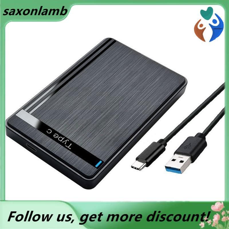 Gabinete USB 3.1 HDD 2,5 Polegadas SATA Para USB3.1 SSD Disco Rígido Externo Caso PC