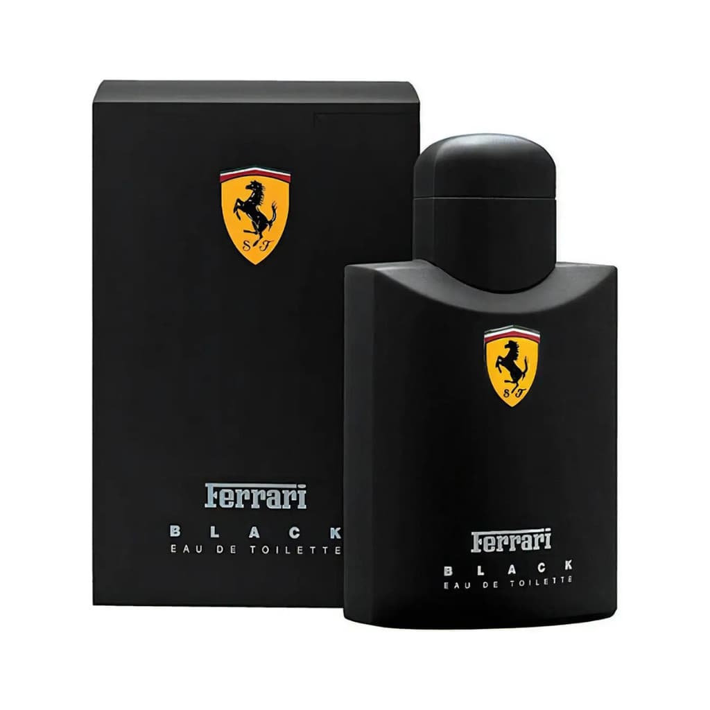 Ferrari Black 125ml Fragrância Masculina Importada de Excelente Fixação