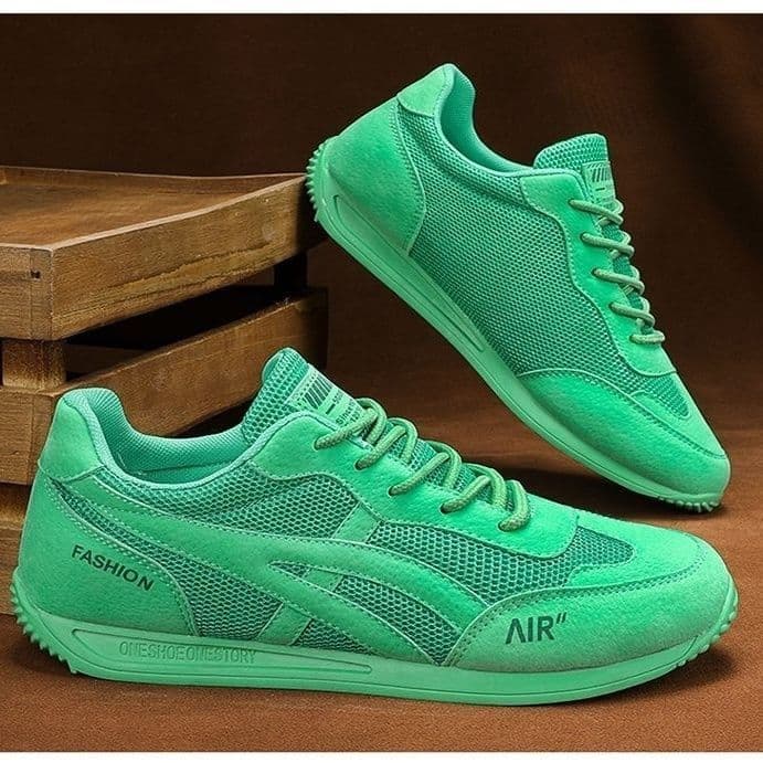 Tênis de Corrida Shoe Plate Hua A-Gan, Tênis Esportivos Retrô para Caminhada, Tênis Casuais, Tênis Masculinos Modernos A