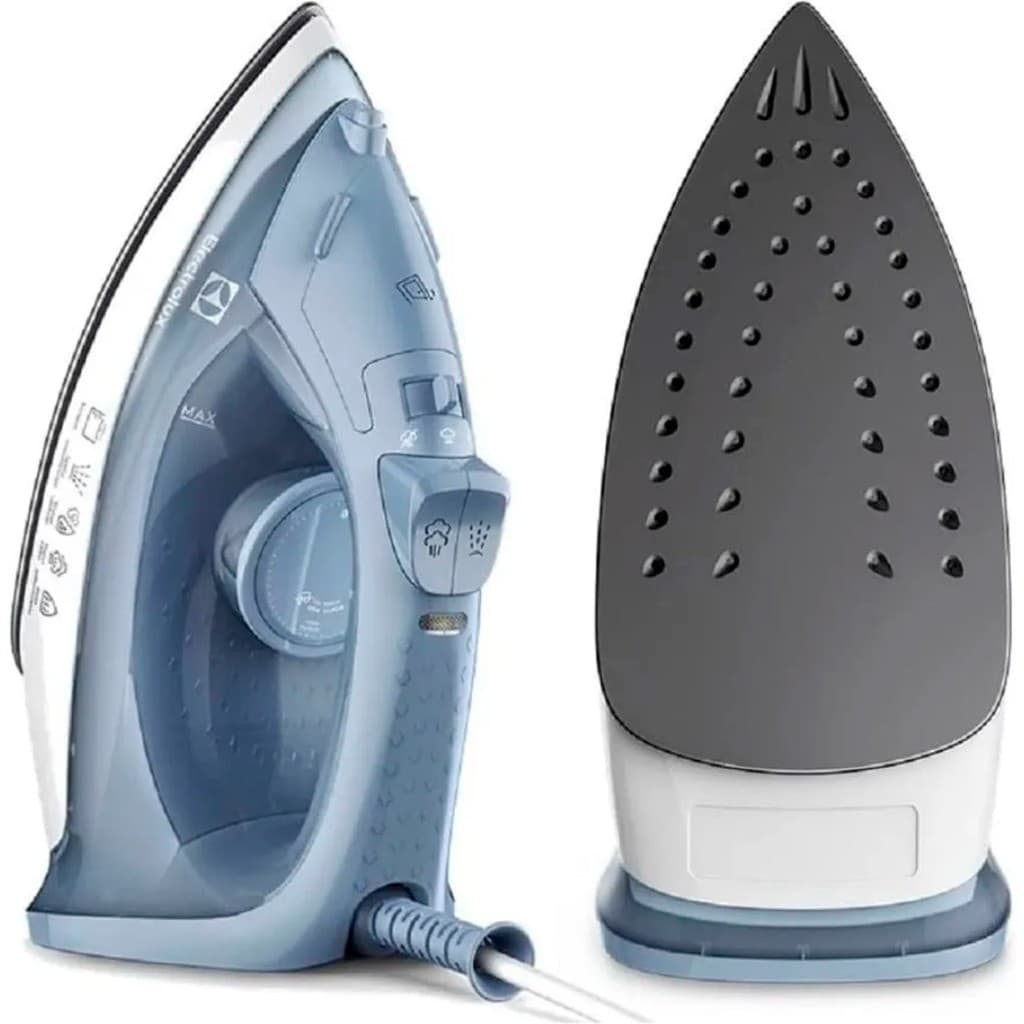 Ferro de Passar Roupa a Vapor e a Seco Electrolux Efficient com Vapor Vertical ESI10/ESI11
