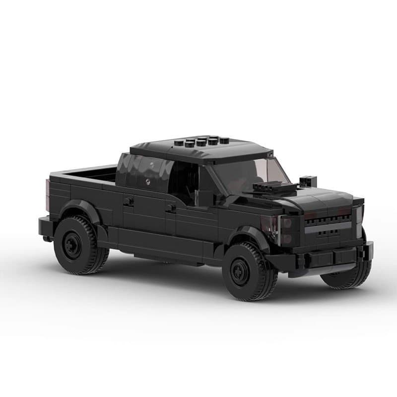 Blocos de montar MOC compatíveis com Lego 113533 Ford F-150 Raptor, modelo criativo de carro off-road, brinquedo educati