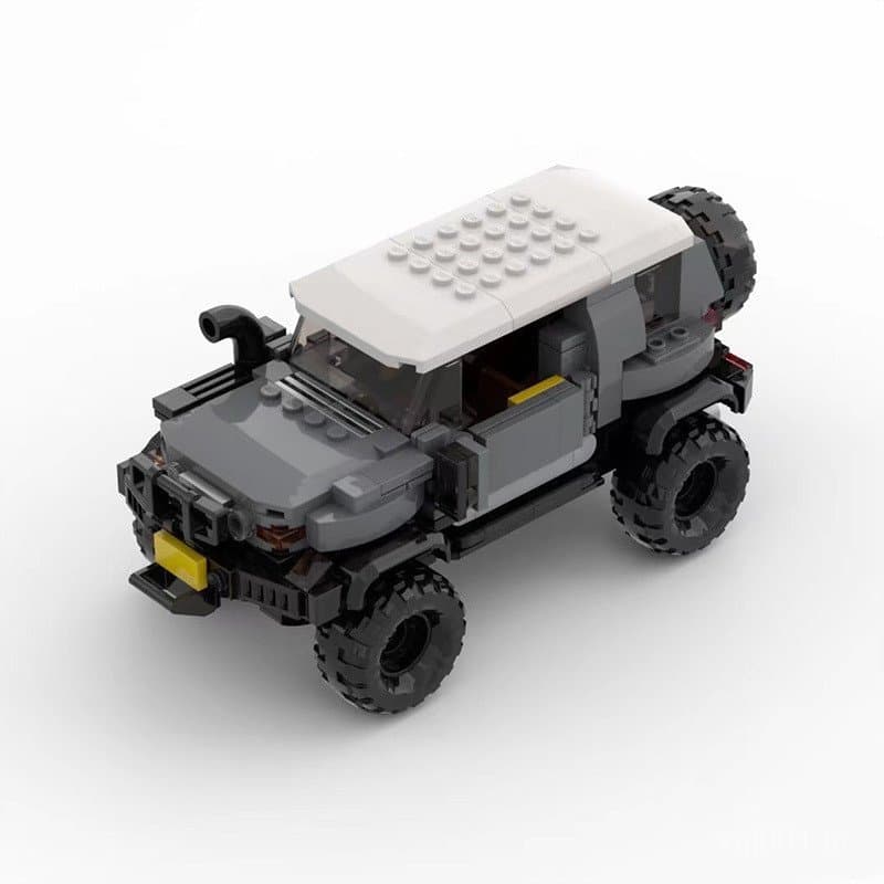 Os blocos de montar MOC-74948 são compatíveis com o modelo LEGO FJ Cruiser TOYOTA FJ CRUISER da série speed.