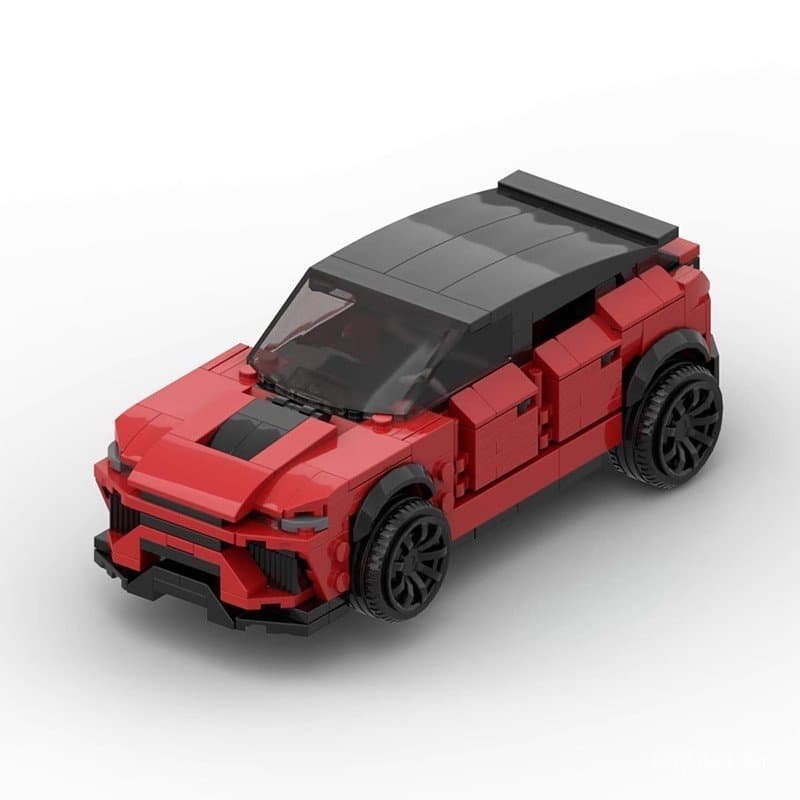 Os blocos de montar MOC são compatíveis com os blocos de montar do carro modelo LEGO 126418 Urus, módulo 76899.