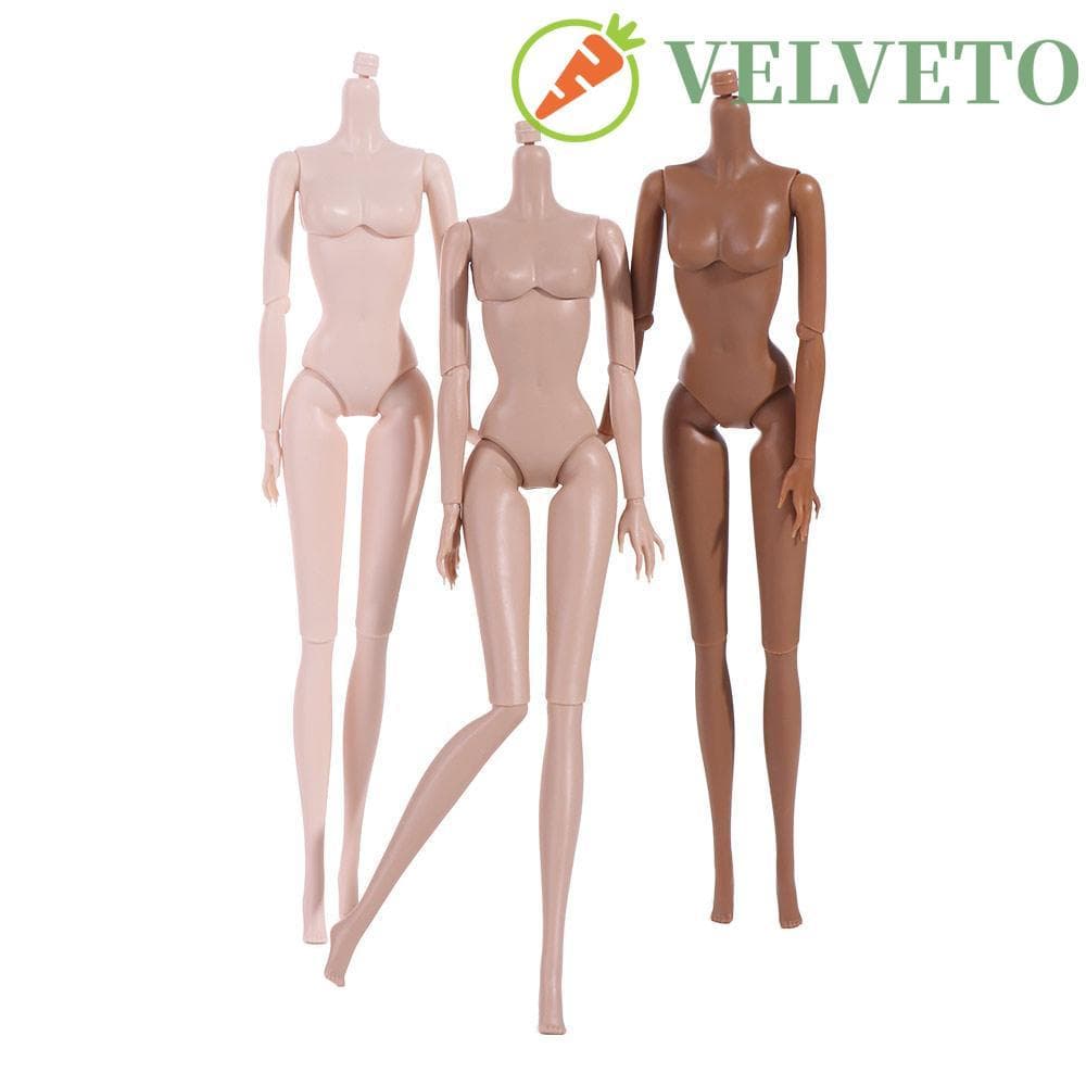 Bonecas BJD Nuas Articuladas ELVETO , Boneca Sólida 11 Articulações 30 Cm Super Modelo , Corpo Móvel De 1/6