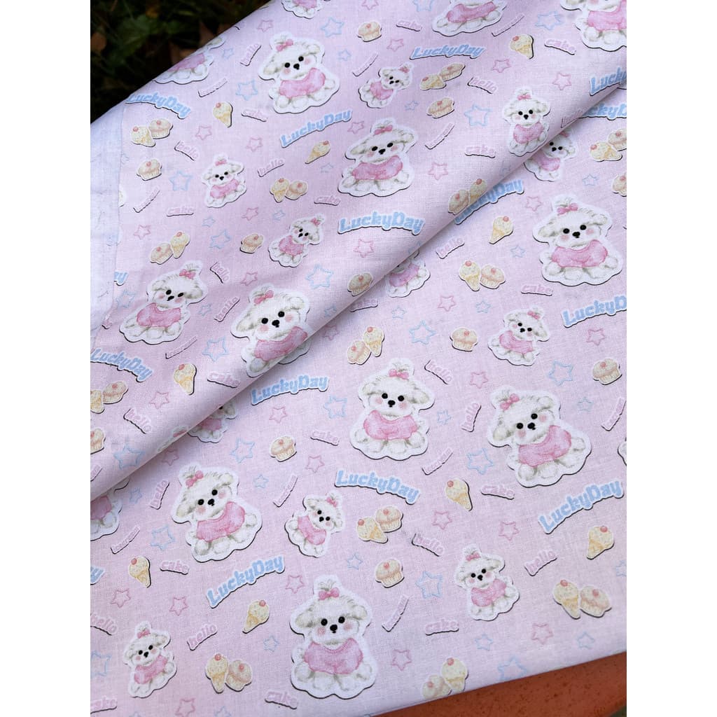 20 contagens de tecido liso algodão impressão Digital artesanal tecido faça você mesmo roupas de bebê tecido Patchwork