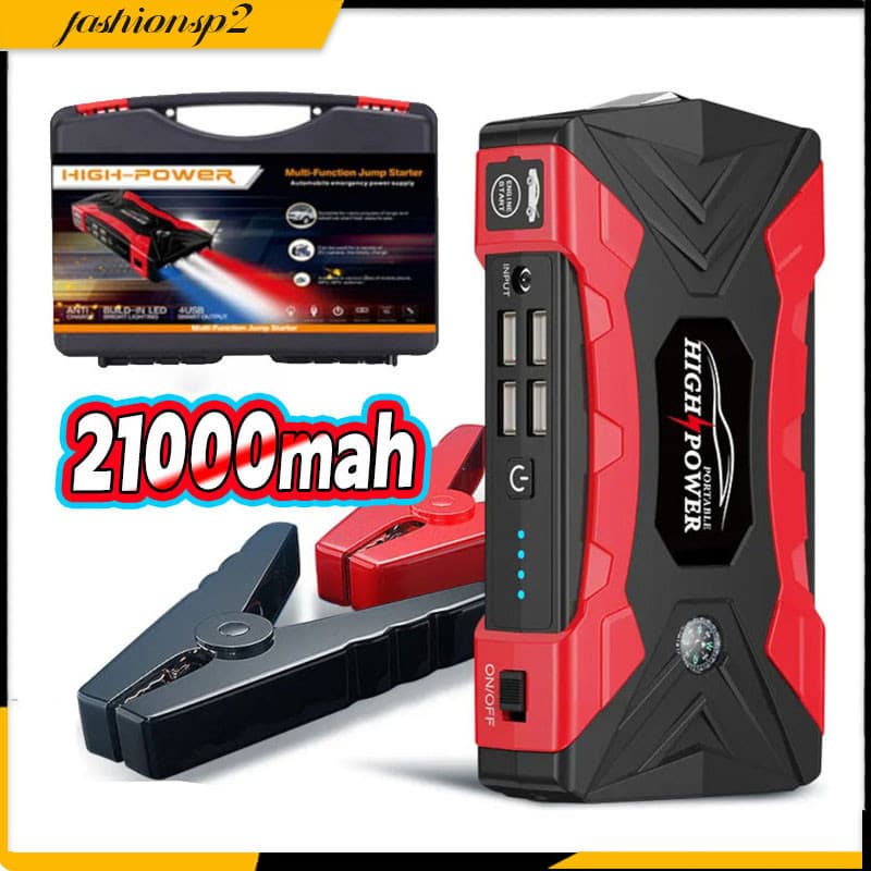 12v 21000mah Auxiliar De Partida Para Carro E Moto