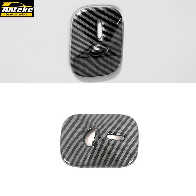 premium-OEM 2022 ZEEKR 009 Capa Protetora Para Câmera Traseira ABS Fibra De Carbono Acessórios Externos Cromados Carro