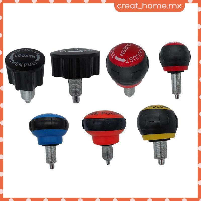 [Creat_home] Botão Da Bicicleta Ergométrica 16MM Pino De Tração Mola Alça Substituição Do Equipamento De Exercício Trava