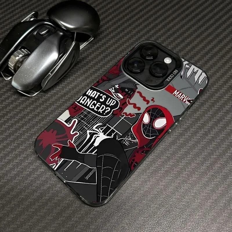Capinha Para iPhone 18 13 11 15 14 12 16 17 PRO MAX X MAX 7 8 Herói Aranha Anti-impacto Capinha de celular