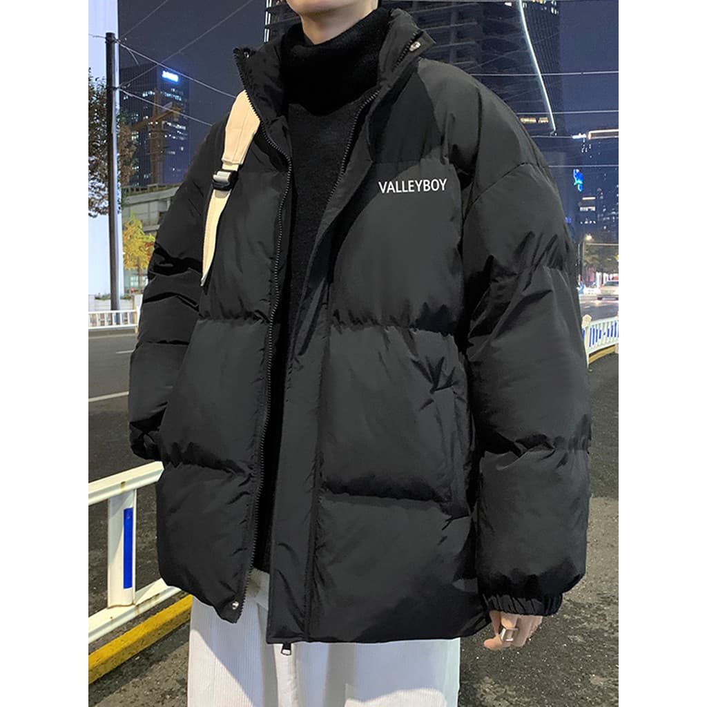 Jaqueta acolchoada masculina inverno 2026 novo estilo grosso solto acolchoado jaqueta na moda inverno acolchoado jaqueta