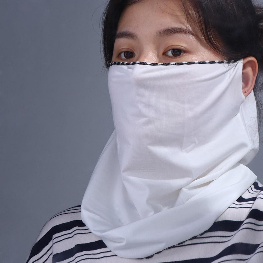 ZHDYEB Máscara Protetora Solar De Verão Véu Protetor Floral Capa Facial Para Ciclismo Lenços Faciais Com Proteção UV Dir