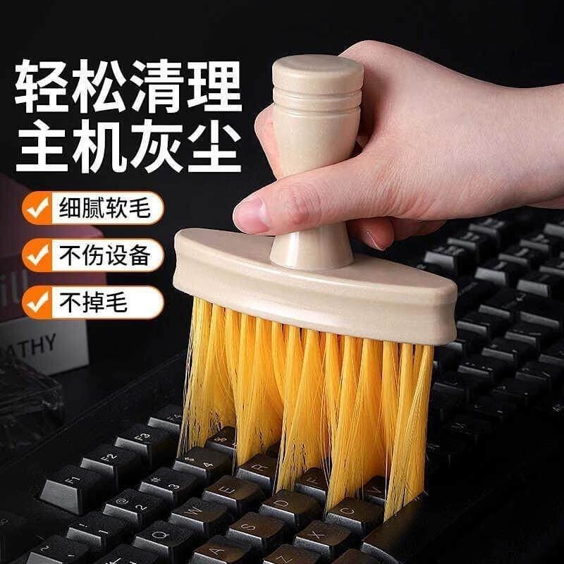 Escova de limpeza de teclado alemão, escova de limpeza de teclado, escova mecânica para remoção de poeira, ferramenta út