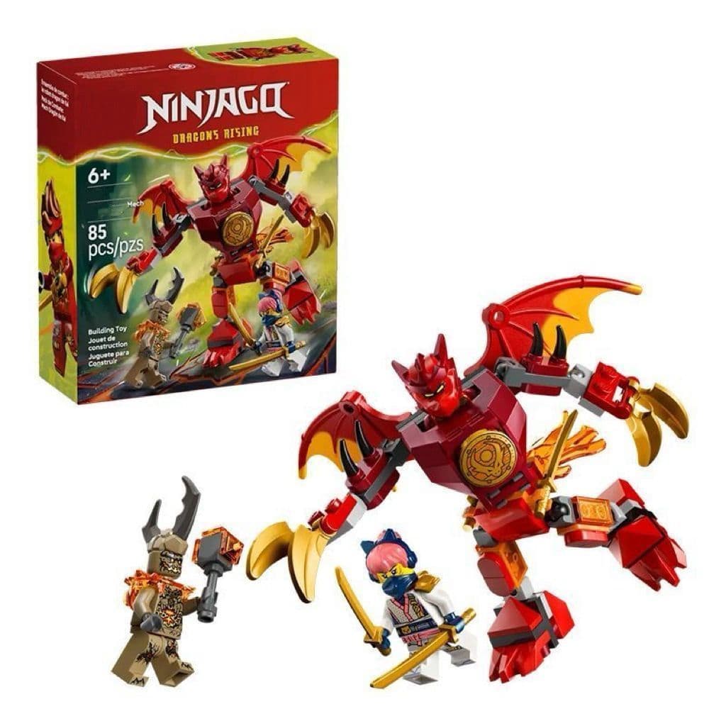 Compatible Lego Ninjago 71851 Kai's Dragão Mech Warrior series blocos de montar infantil brinquedos de menino Conjunto