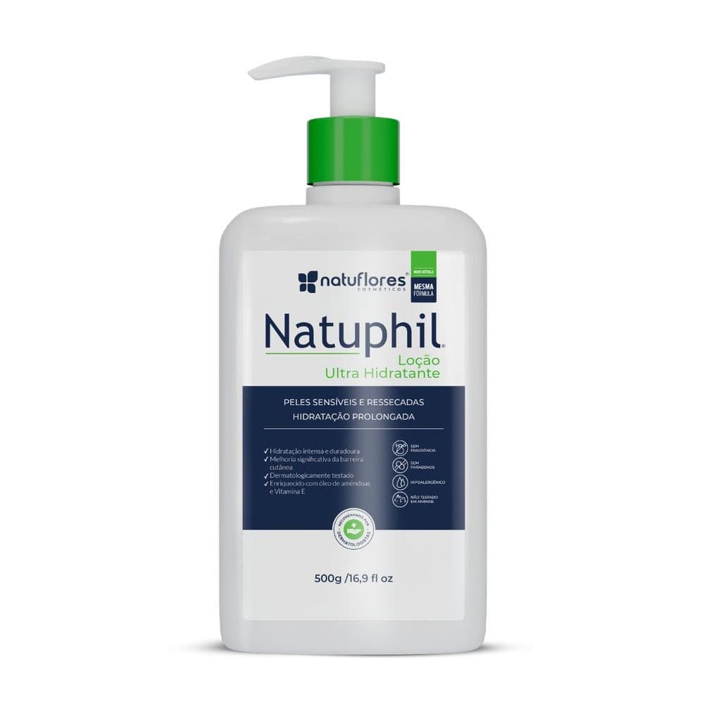 Loção Ultra Hidratante Natuphil  500ML