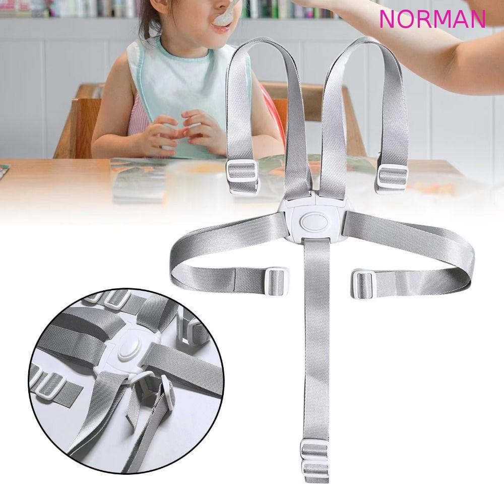 Correias De Cadeira Alta NORMAN , Cinto De Alimentação De Bebê Com Fivela De Liberação Rápida Resistente , Fácil De Inst
