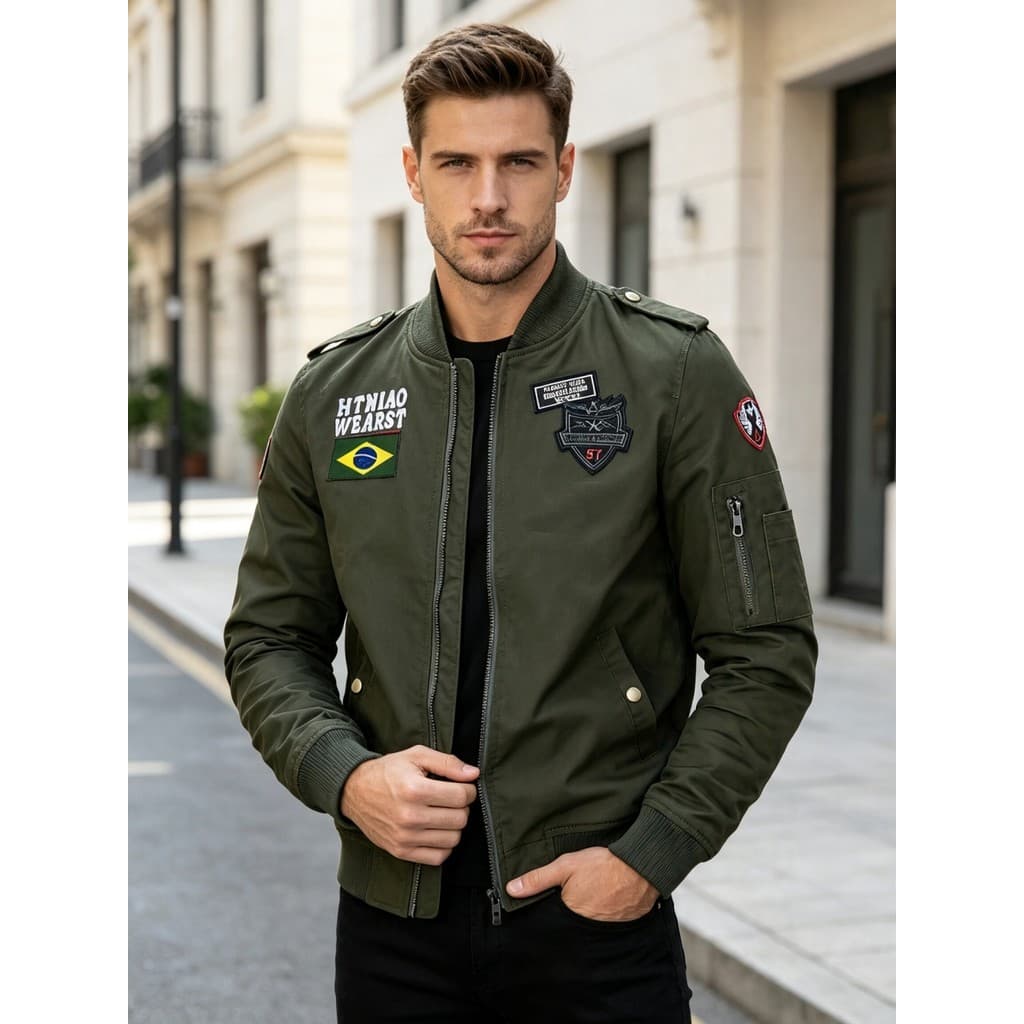 Jaqueta Masculina Tático Militar Inverno Casual De Algodão