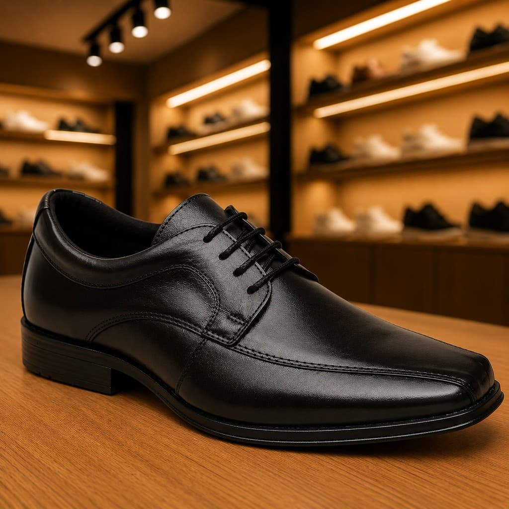 Calçado Masculino Social Sport Fino Couro Macio Confortável Elegante Oxford Ideal Para Trabalho Casamento