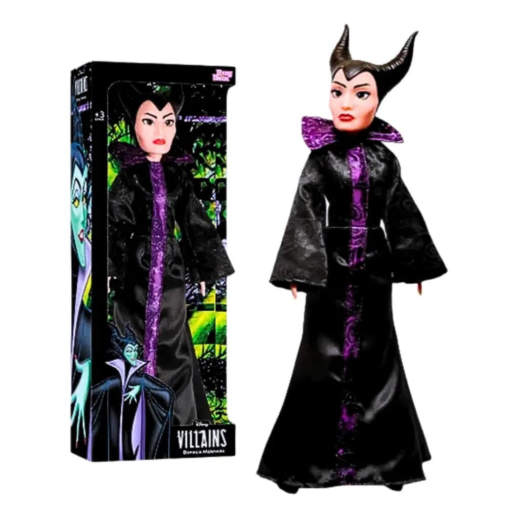 Boneca Malevola Articulada Vilas Disney Bela Adormecida