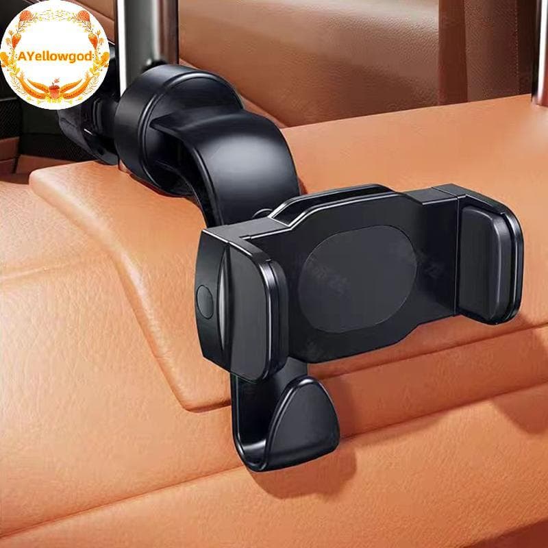 AYellowgod Multifuncional Assento Traseiro Do Carro Suporte Telefone Móvel & Tablet Mount Com Gancho Rotação Encosto De 